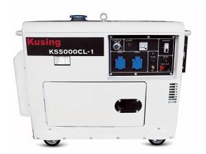 Generador eléctrico portátil a diesel KS5000CL-1 (4.5KVA, 4.2KVA)